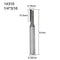 1/2" Single Flute Straight Router Bit Cutter Carpenter Woodworking 1/4*3/16