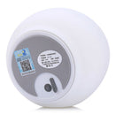1X(Popular Led Usb Rechargeable Cute Cat Night Light Colorful Silicone Bedr