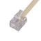 5X(RJ11 6P4C 2 Way Outlet Telephone Jack Line Splitter Adapter Beige G2Y3)