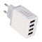 4 USB Travel Wall Charger 3A Mobile Phone Fast Charging Charger EU-Plug Adapter