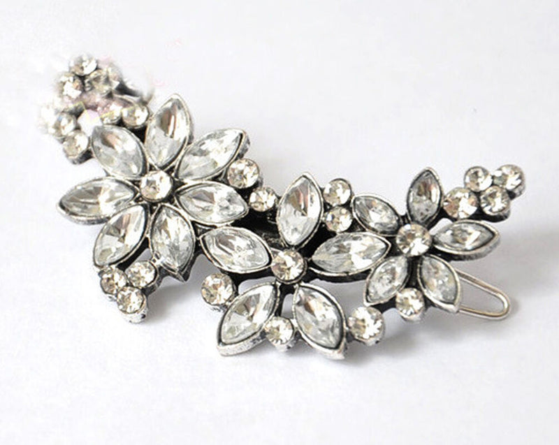 Wholesale Women Flower Rhinestone Hair Clip Headwear Hairpin Hair Accessories