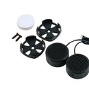 Pair New 500W Car Audio Super Power Loud Dome Tweeter Speakers Black