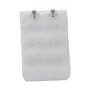 Pair White 2-Row Hooks Adjustable Bra Strap Extender L8J2