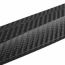 2pcs Car Carbon Fiber Texture Anti-rub Protector SUV Bumper Edge Guard Strip Hot