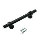 Black Furniture Cabinet Cupboard Wardrobe Dresser Door Drawer Handle 146mm