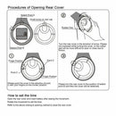 Bathroom waterproof anti-fog suction cup wall clock Fashion bathroom suctio L2S2