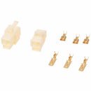 Kit Motorcycle Car ATV Scooter Boat Male/Female 3 Way Connector 6.3mm Termi