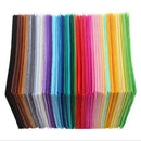 40pcs Non Woven Felt Fabric Patchwork Sewing Cloth for Kids Craft CartoonB Hn