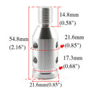 1Set Universal Car Manual Gear Shift Knob Adapter For M12 x 1.25 Thread Cy