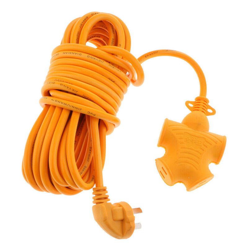 4-Outlet Surge Protector (with 10m Wire), 220V 10A, for Home/Office/Construction