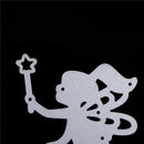 1pc magic Fairy Girl Scrapbook DIY album Card Metal Die Cut Stencil crafts FT