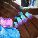12boxes/set Neon Phosphor Powder Nail Glitter Powder 12 Colors Dust Luminou