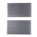 120mmx69mmx27mm Aluminum Heat Sink Heatsink Cooling Cooler Fin  (Pack 2)