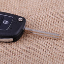 3Button Uncut Flip Remote Key Fob Case Shell fit for Hyundai Santa Fe ix45 13-14