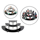 3 Tier Acrylic Display Stand for Cupcake, Action Figures, Perfume, Spice Jar
