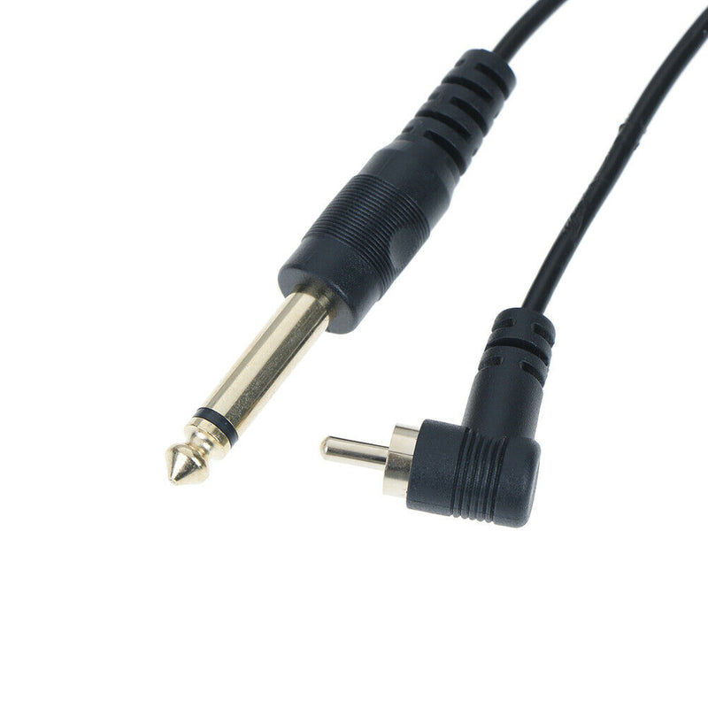 Black Silicone Tattoo Clip Cord Wire Cable For Machine Gun Kit Set Supply 3C