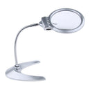 Flex LED Light Magnifier Dome for Reading, Hobbies, Task Crafts or Workbench