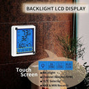 Digital Hygrometer Indoor Outdoor Thermometer, Accurate Temperature Humidit