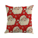 Christmas Xmas Santa Sofa Car Throw Cushion Pillow Cover Case Decor Gift