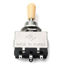 Solid Knob Shaft Box Style Les Paul Sg 3 Way Pickup Selector Toggle Switch,