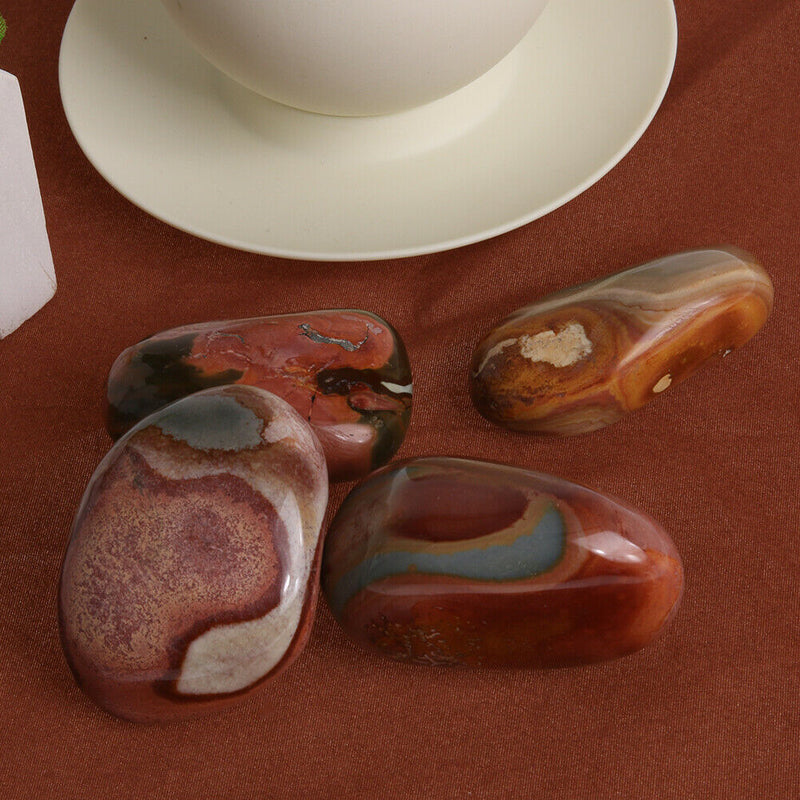 1.1 Pounds Pure Natural Ocean Jasper Stone Mixture(500g)