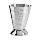 Measuring Cup Cocktail Jigger Stainless Steel Liquid Mini Up to 2.5Oz, 5Tbs G2P3
