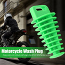 Motorcycle Exhaust Air-bleeder Plug Motocross Tailpipe Muffler Wash Plug M/L