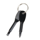 2pcs Key Ring Screwdriver EDC Set Outdoor Pocket Mini Tool with Keychain