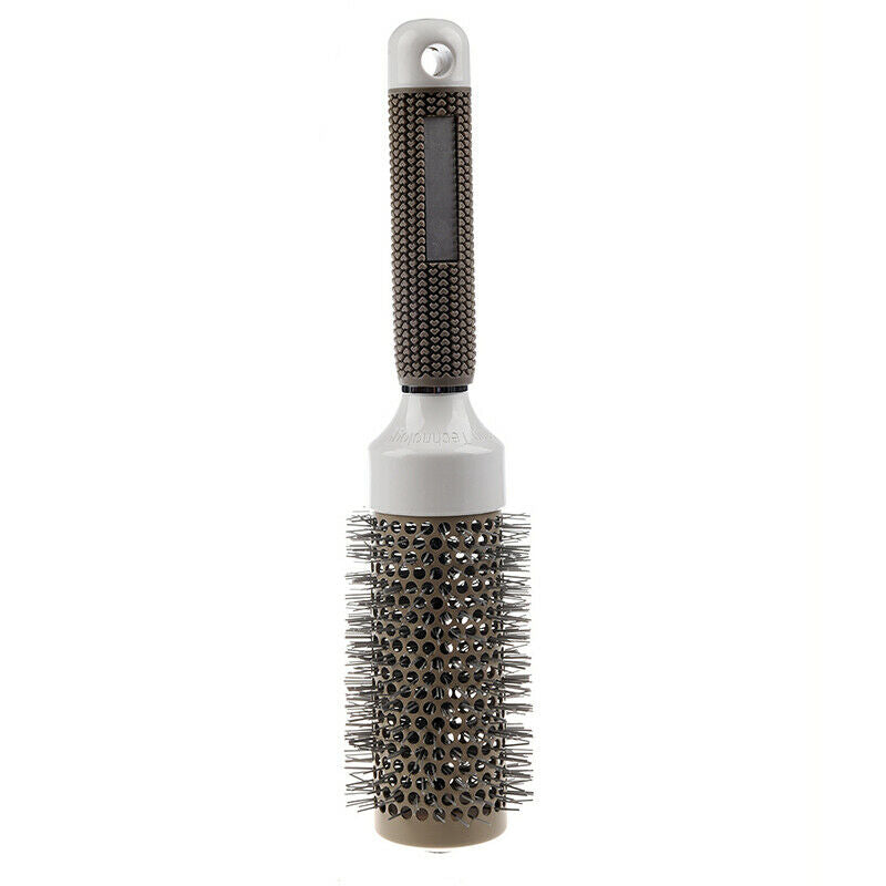 Hair Brush Ceramic Iron Round Comb Barber Dressing Salon StylingÃ¯Â¼Ë†25mm) M2G7