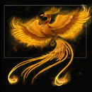 5D Full Round Diamond Painting Animals diy Cross Stitch (Phoenix-LD250)