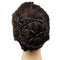 Women Magic Variety Hair Comb Imitation Wood Double Row M9S4 In Bead Change Y7Q4