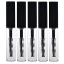 1 Set 5 Pcs Reusable Empty Bottle Tube Container For Eyelash Growth Oil Mas