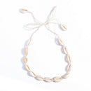 Beach Bohemia Velvet Shell Pendant Chains Choker Rope Tassel Necklace Jewe CXQ