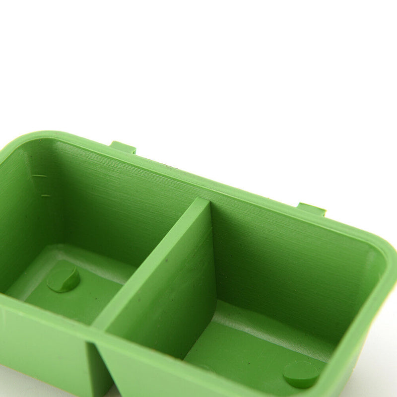 2 in 1 Parrot Food Water Bowl Cups Bird Pigeons Cage Sand Cup Feeding Feeder  JR