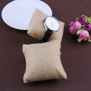 12pcs 80mmX80mm Small Linen Bracelet Watch Jewelry Concise Displays SN9F