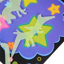 Dinosaur three-dimensional wall stickers Furnishing fluorescent decoration  Gw