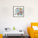 5D DIY Special Shaped Diamond Painting Elephant Embroidery Mosaic Craft Kit