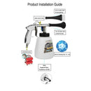 Tornado Car High Pressure Washer Automobiles Water-Gun Car Dry Cleaning-Gun S9D1