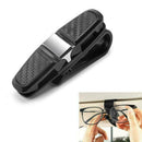 Car Auto Sun Visor Glasses Sunglasses Card Ticket Holder Clip Black Universal
