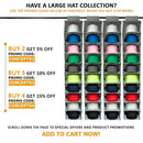 Hat Rack 10 Shelf Hanging Closet Hat Organizer for Hat Storage - Protect Yo K5P7