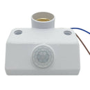 E27 PIR Motion Sensor Lamp Holder Auto Infrared LED Light Base Socket Adapter