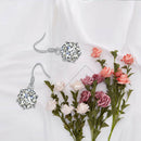 1 Pair Elegant Lady Crystal Rhinestone Ear Stud Fashion Earrings Jewelry RXP