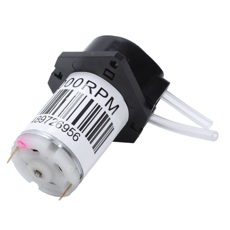 12V DC Dosing Pump Peristaltic Dosing Head For Aquarium Lab Analytical Wate