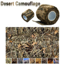 5PCS 5CMx4.5M Hunting Camping Hiking Desert Camouflage Stealth Tape Waterproof