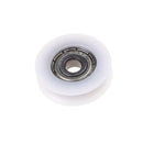 New 5*23*7mm U Groove Metal Shield Nylon Pulley Wheels Roller Ball Bearings  JR