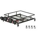 RC Luggage Roof Rack w/ 4 White LED Light Bars for 1/10th Traxxas Redcat HSP