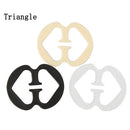 9Pcs Bra Clip Buckles Bra Straps Shadow-Shaped Buckle Conceal Bra Buckle AUJR