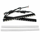 2pc Bright 7030 12LED SMD Waterproof Car Day Running Light Strip DRL Fog Lamp