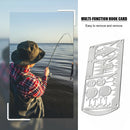 22 in 1 Multi Tool Card survival Wallet sized Camping Gear EDC Emergency Hiking