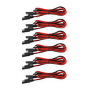 6x 18AWG SAE Extension Adapter Cable For Automotive Solar Panel Batteries